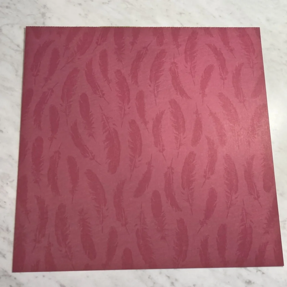 Pink Orange Animal Print Scrapbook Paper 12x12 14 Sheets
